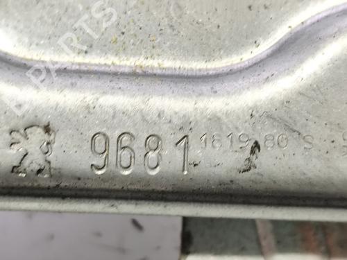 Front left window mechanism PEUGEOT 207 (WA_, WC_) 1.4 HDi | BP31857689C22 