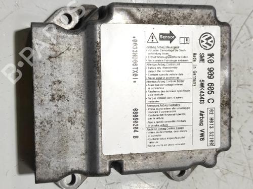 Airbag styreenhed VW GOLF V (1K1) 1.9 TDI (105 hp) 32176435
