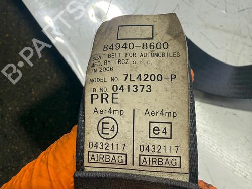 Front left seatbelt SUZUKI IGNIS I (FH) 1.3 (HV51, HX51, RG413) | BP32347041I26  - Image 5