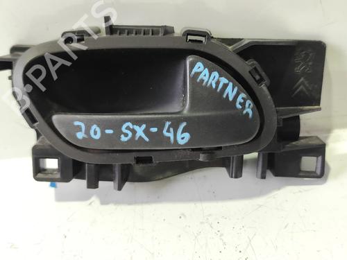 Used Front right interior door handle PEUGEOT PARTNER Box Body/MPV 1.6 BlueHDi 100 (100 hp) 32981800