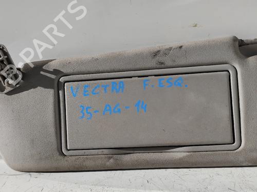 Pala sol esquerda Pala sol esquerda OPEL VECTRA C Estate (Z02) 1.9 CDTI (F35) (150 hp) 33457702 33457702