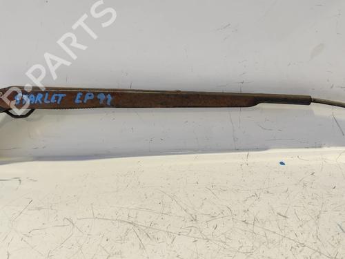 Used Front windshield wiper arm Front windshield wiper arm TOYOTA STARLET (_P9_) 1.3 (EP91_, EP91R) (75 hp) 33629371 33629371