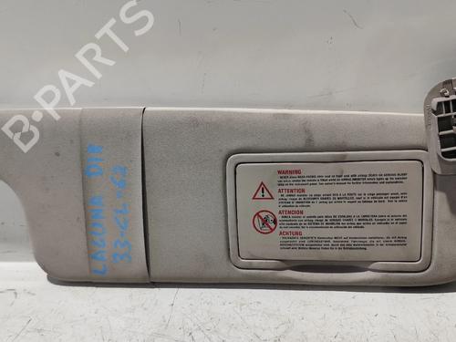 Højre solskærm Højre solskærm RENAULT LAGUNA II (BG0/1_) 2.0 dCi (BG14, BG1S) (173 hp) 33797113 33797113