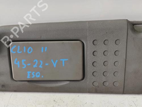 Used Left sun visor Left sun visor RENAULT CLIO II Hatchback Van (SB0/1/2_) 1.5 dCi (82 hp) 33846674 33846674