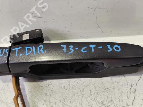 Højre bagtil udvendigt håndtag Højre bagtil udvendigt håndtag TOYOTA PRIUS Liftback (_W2_) [2003-2010] 34217819 34217819