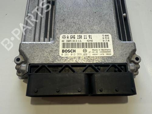 Used Engine control unit (ECU) Engine control unit (ECU) MERCEDES-BENZ VITO / MIXTO Van (W639) 111 CDI (639.601, 639.603) (116 hp) 36356833 36356833