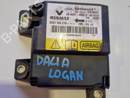 Used ECU airbags ECU airbags DACIA LOGAN MCV (KS_) 1.5 dCi (65 hp) 36388748 36388748