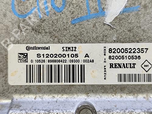 Engine control unit (ECU) RENAULT CLIO III (BR0/1, CR0/1) 1.2 16V | BP37639745M57 - Image 6