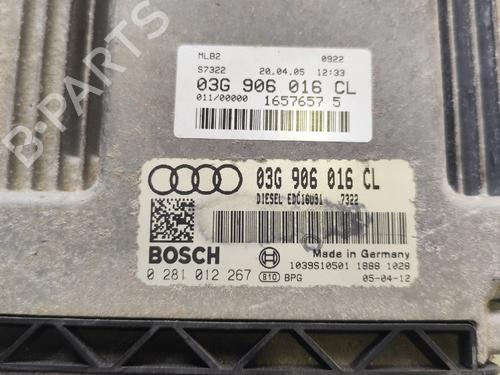 Engine control unit (ECU) AUDI A4 B7 Avant (8ED) | BP37683042M57 - Image 2