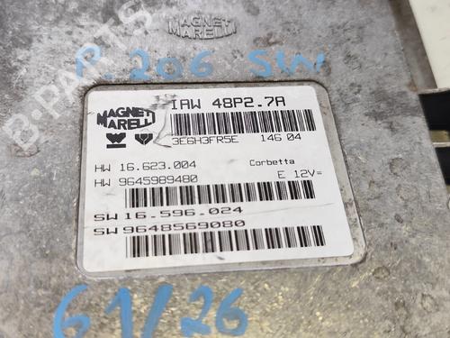 Engine control unit (ECU) PEUGEOT 206 SW (2E/K) 1.4 | BP38012493M57 - Image 3