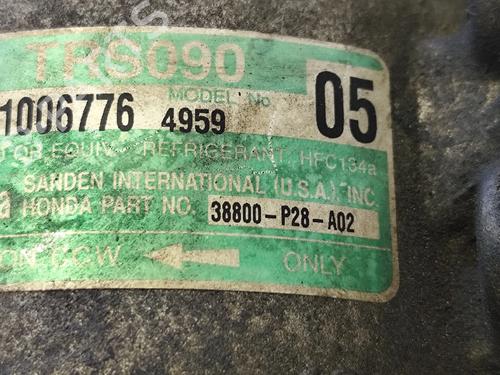AC compressor HONDA CIVIC VI Aerodeck (MB, MC) 1.4 16V (MB8) | BP38339277M34 - Image 6