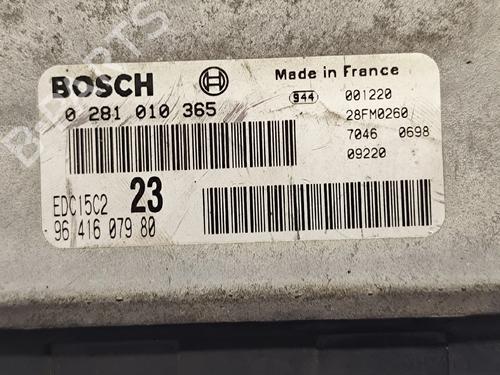 Engine control unit (ECU) CITROËN C5 I (DC_) 2.0 HDi (DCRHZB, DCRHZE) | BP39475673M57 - Image 4