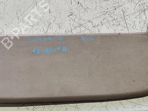 Used Left sun visor Left sun visor OPEL CORSA B Hatchback Van (S93) 1.5 D (F08, W5L) (50 hp) 39696342 39696342