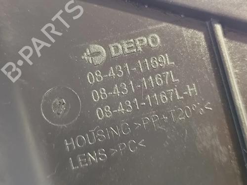 Left headlight FORD FOCUS II (DA_, HCP, DP) 1.6 TDCi | BP39989265C28  - Image 5