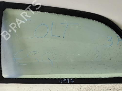 Used Rear left quarter glass Rear left quarter glass MITSUBISHI COLT V (CJ_, CP_) [1995-2004] 40353560 40353560