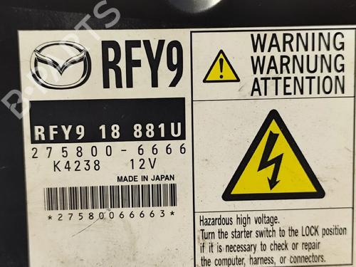 Engine control unit (ECU) MAZDA 6 Hatchback (GG) 2.0 DI (GG14) | BP40502774M57 - Image 5