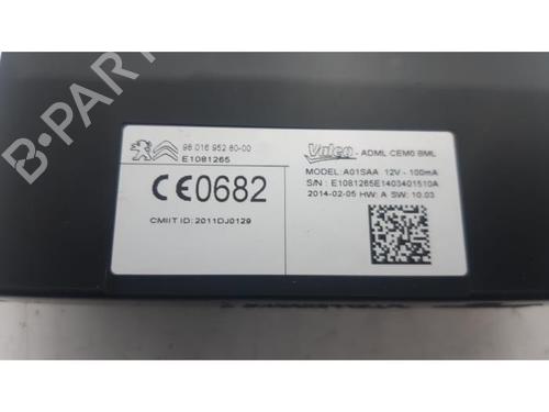 Engine control unit (ECU) CITROËN C4 Picasso II 1.6 HDi / BlueHDi 115 | BP31529673M57
