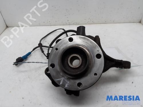 Used Left front steering knuckle PEUGEOT 208 I (CA_, CC_) 1.4 HDi (68 hp) 31385603