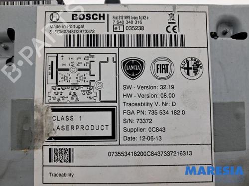 Radio FIAT 500 C (312_) 1.2 (312CXA1A, 312AXA1A) | BP35820665E6 - Image 7