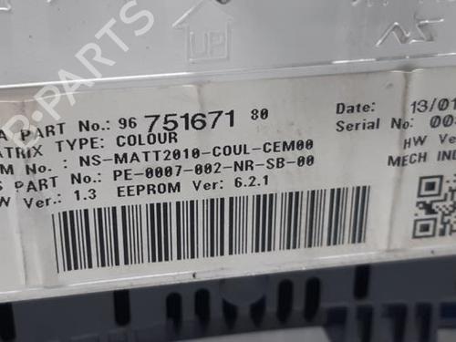 Instrument cluster CITROËN C4 II (NC_) 1.4 VTi 95 (NC8FP0) | BP31419696C47 