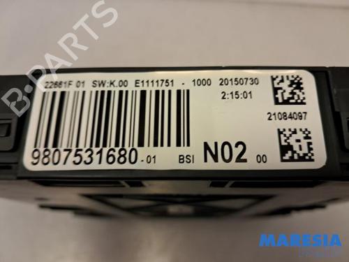 Engine control unit (ECU) PEUGEOT 208 I (CA_, CC_) 1.2 VTI 82 | BP31445460M57 