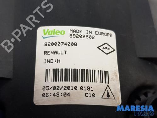 Right front fog light RENAULT SCÉNIC III (JZ0/1_) 2.0 16V (JZ0G, JZ0P, JZ1E, JZ1P) | BP31396171C31 