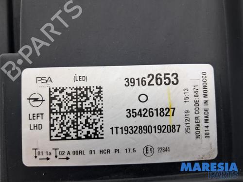 Left headlight OPEL CORSA F (P2JO) 1.2 (68) | BP39961271C28 - Image 6