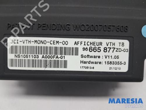 Display monitor PEUGEOT 5008 (0U_, 0E_) 1.6 16V | BP31430916C48