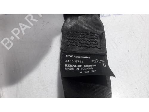 Rear right seatbelt RENAULT CLIO III (BR0/1, CR0/1) 2.0 16V (BR0C, BR0K, CR0C, CR0K) | BP31504438I28
