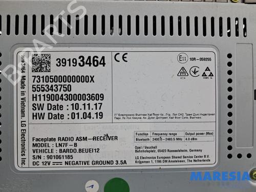 Electronic module OPEL ADAM (M13) 1.0 | BP37875404M83 - Image 6