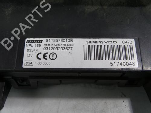 Engine control unit (ECU) FIAT PANDA (169_) 1.1 (169.AXA1A) | BP31438423M57