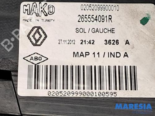 Left taillight RENAULT CLIO IV (BH_) 0.9 TCe 90 (BHNF, BHMA, BHMH, BHJK, BHJR) | BP31530088C34