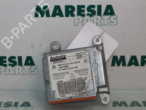Used ECU airbags CITROËN BERLINGO / BERLINGO FIRST Box Body/MPV (M_) 1.6 HDI 75 (MB9HW) (75 hp) 31398939