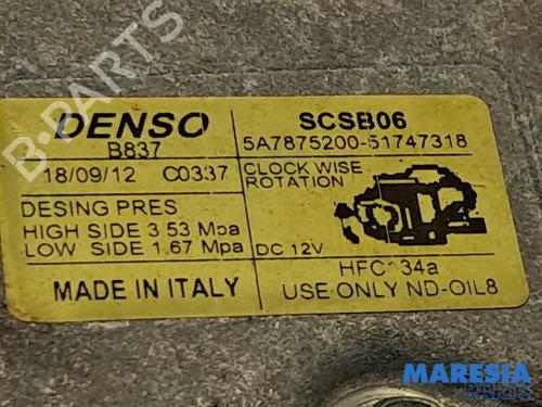 AC compressor FIAT PANDA (312_, 319_) 0.9 (312PXH1A) | BP31433313M34