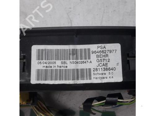 Climate control PEUGEOT 307 CC (3B) 2.0 16V | BP31466786I5