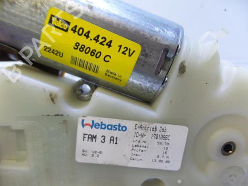 Sunroof engine RENAULT VEL SATIS (BJ0_) 2.0 16V Turbo (BJ0K) | BP31463204M60