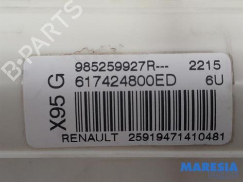 Passenger airbag RENAULT SCÉNIC III (JZ0/1_) 1.4 16V (JZ0F, JZ1V) | BP31425102C10