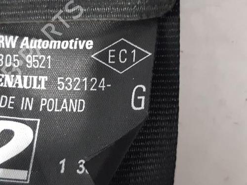 Rear left seatbelt RENAULT TWINGO II (CN0_) 1.2 (CN0D) | BP31472035I29