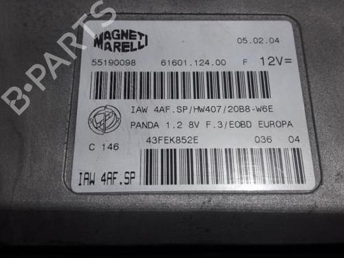 Engine control unit (ECU) FIAT PANDA (169_) 1.2 (169.AXB11, 169.AXB1A) | BP31433598M57 