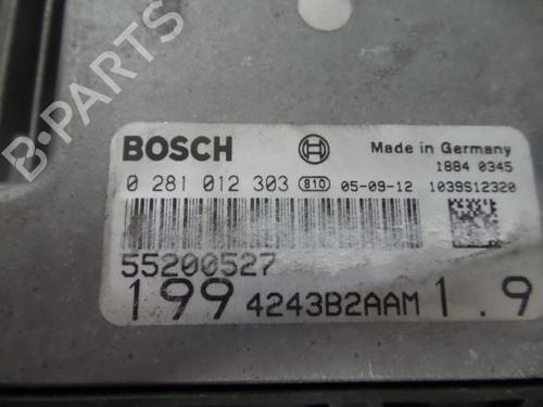 Engine control unit (ECU) FIAT GRANDE PUNTO (199_) 1.9 D Multijet | BP31427407M57