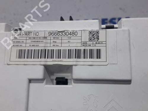 Instrument cluster CITROËN C5 III (RD_) 1.6 THP 155 (RD5FV8, RD5FNA) | BP31418262C47 - Image 5