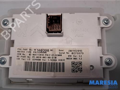 Instrument cluster PEUGEOT 2008 I (CU_) 1.2 VTi | BP31438183C47 