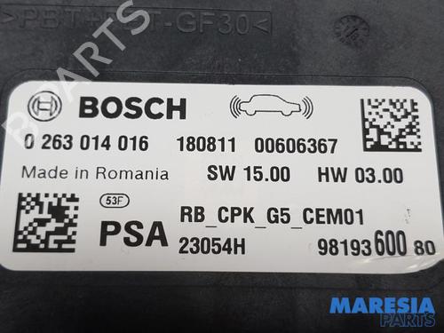 Electronic module CITROËN GRAND C4 SPACETOURER (3A_, 3E_) 1.2 PureTech 130 | BP31422664M83 