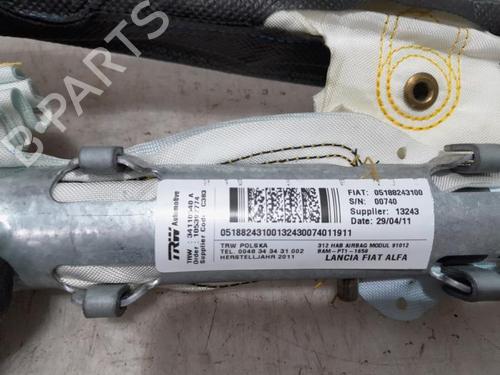 Right curtain airbag FIAT 500 (312_) 0.9 (312AXG1A, 312.AXG11) | BP31494029C12
