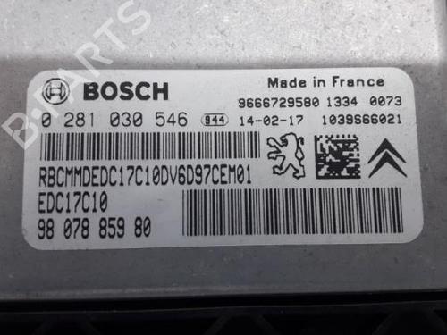 Engine control unit (ECU) CITROËN BERLINGO Box Body/MPV (B9) 1.6 HDi 90 | BP31433183M57 