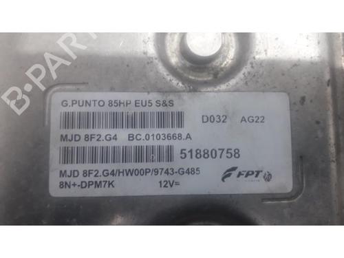 Engine control unit (ECU) FIAT PUNTO EVO (199_) 1.3 D Multijet | BP31422869M57  - Image 12