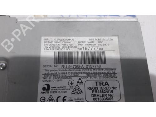 Bilradio CITROËN JUMPY III Van (V_) 2.0 BlueHDi 120 | BP31503577E6 