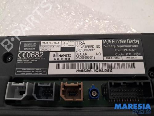 Display RENAULT ZOE Hatchback Van (BFM_) Electric (BFME) | BP31481494C48 - Image 5