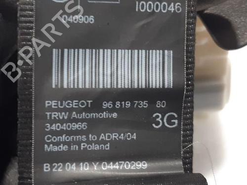 Rear left seatbelt PEUGEOT 5008 (0U_, 0E_) 1.6 HDi | BP31417131I29