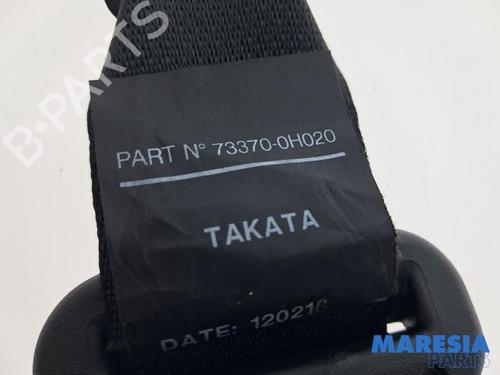 Rear left seatbelt PEUGEOT 108 1.0 VTi | BP33054868I29 - Image 4
